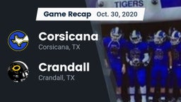 Recap: Corsicana  vs. Crandall  2020
