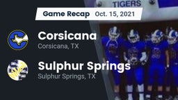 Recap: Corsicana  vs. Sulphur Springs  2021