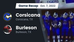 Recap: Corsicana  vs. Burleson  2022