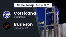 Recap: Corsicana  vs. Burleson  2023