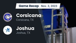 Recap: Corsicana  vs. Joshua  2023