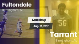 Matchup: Fultondale High vs. Tarrant  2017