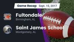 Recap: Fultondale  vs. Saint James School 2017