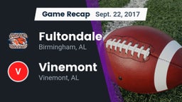 Recap: Fultondale  vs. Vinemont  2017