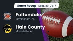 Recap: Fultondale  vs. Hale County  2017