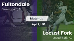 Matchup: Fultondale High vs. Locust Fork  2018