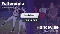 Matchup: Fultondale High vs. Hanceville  2019