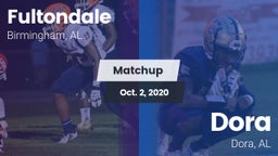 Matchup: Fultondale High vs. Dora  2020