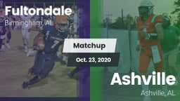 Matchup: Fultondale High vs. Ashville  2020