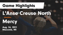 L'Anse Creuse North  vs Mercy   Game Highlights - Aug. 26, 2021