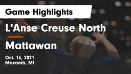 L'Anse Creuse North  vs Mattawan  Game Highlights - Oct. 16, 2021