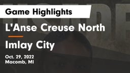 L'Anse Creuse North  vs Imlay City  Game Highlights - Oct. 29, 2022