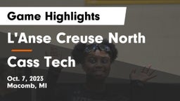 L'Anse Creuse North  vs Cass Tech Game Highlights - Oct. 7, 2023