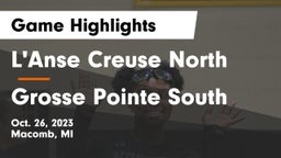 L'Anse Creuse North  vs Grosse Pointe South  Game Highlights - Oct. 26, 2023