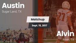 Matchup: Austin  vs. Alvin  2017