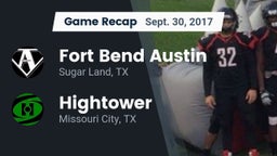 Recap: Fort Bend Austin  vs. Hightower  2017