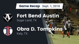 Recap: Fort Bend Austin  vs. Obra D. Tompkins  2018