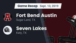 Recap: Fort Bend Austin  vs. Seven Lakes  2019