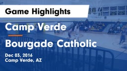 Camp Verde  vs Bourgade Catholic  Game Highlights - Dec 03, 2016