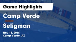 Camp Verde  vs Seligman Game Highlights - Nov 18, 2016