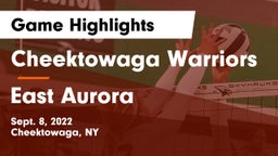 Cheektowaga Warriors vs East Aurora  Game Highlights - Sept. 8, 2022