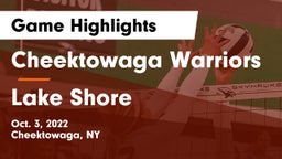 Cheektowaga Warriors vs Lake Shore  Game Highlights - Oct. 3, 2022