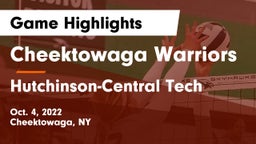 Cheektowaga Warriors vs Hutchinson-Central Tech  Game Highlights - Oct. 4, 2022