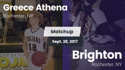 Matchup: Greece Athena vs. Brighton  2017