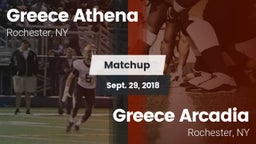 Matchup: Greece Athena vs. Greece Arcadia  2018