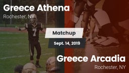 Matchup: Greece Athena vs. Greece Arcadia  2019