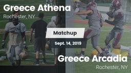 Matchup: Greece Athena vs. Greece Arcadia  2019