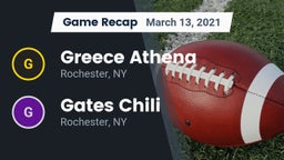 Recap: Greece Athena  vs. Gates Chili  2021