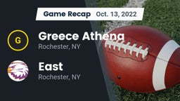 Recap: Greece Athena  vs. East  2022