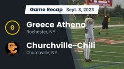 Recap: Greece Athena  vs. Churchville-Chili  2023