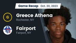 Recap: Greece Athena  vs. Fairport  2023