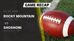 Recap: Rocky Mountain  vs. Shoshoni  2016