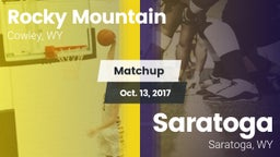 Matchup: Rocky Mountain vs. Saratoga  2017