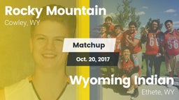 Matchup: Rocky Mountain vs. Wyoming Indian  2017
