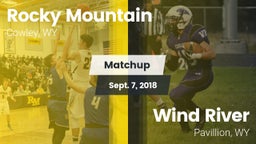 Matchup: Rocky Mountain vs. Wind River  2018