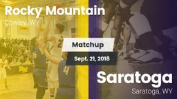 Matchup: Rocky Mountain vs. Saratoga  2018