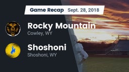 Recap: Rocky Mountain  vs. Shoshoni  2018