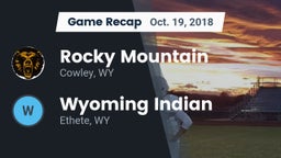 Recap: Rocky Mountain  vs. Wyoming Indian  2018