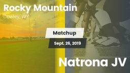Matchup: Rocky Mountain vs. Natrona JV 2019