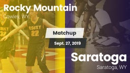 Matchup: Rocky Mountain vs. Saratoga  2019