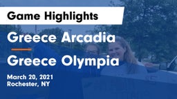Greece Arcadia  vs Greece Olympia  Game Highlights - March 20, 2021