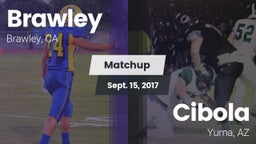 Matchup: Brawley  vs. Cibola  2017