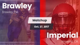 Matchup: Brawley  vs. Imperial  2017