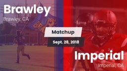 Matchup: Brawley  vs. Imperial  2018