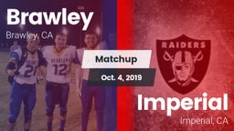 Matchup: Brawley  vs. Imperial  2019