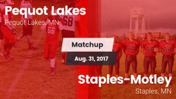 Matchup: Pequot Lakes High vs. Staples-Motley  2017